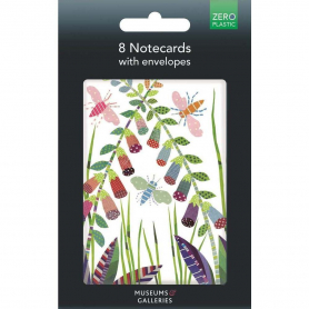 NOTECARD Foxgloves
