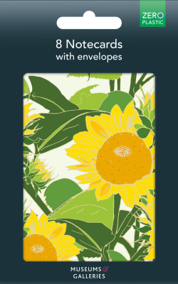 NOTECARD Social Sunflowers