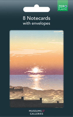 NOTECARD Social Beach Sunset