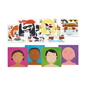 Funny Faces Reusable Sticker Tote|Peaceable Kingdom