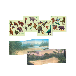 Dinosaur Reusable Sticker Tote|Peaceable Kingdom