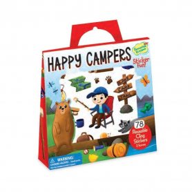 Happy Campers Sticker Tote|Peaceable Kingdom