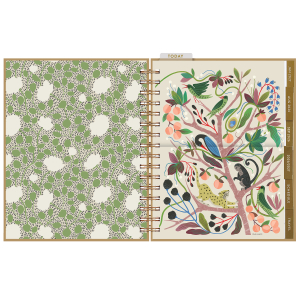 Menagerie 17 Month Weekly Planner|Seedlings