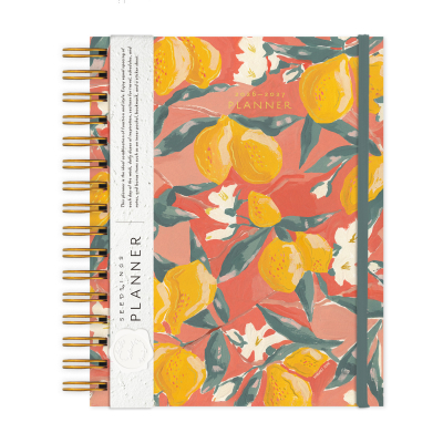 Lemon Drops 17 Month Weekly Planner|Seedlings