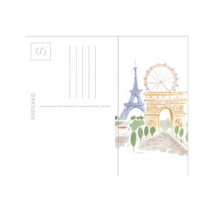 Bon Voyage 2025 Postcard Calendar|Seedlings