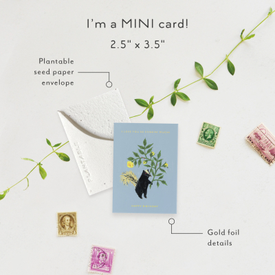 Stinker Birthday Sprouts Mini Card|Seedlings