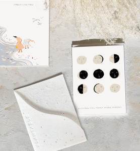 Many Moons Sprouts Card|Seedlings