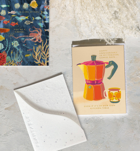 Espresso Sprouts Card|Seedlings