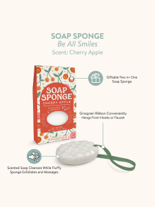 Be All Smiles Soap Sponge|Studio Oh