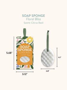 Floral Bliss Soap Sponge|Studio Oh