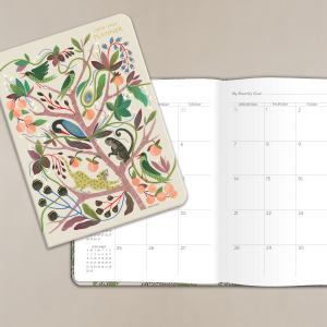 Menagerie 17 Month On The Go Planner|Seedlings