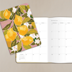 Lemons 17 Month On The Go Planner|Seedlings