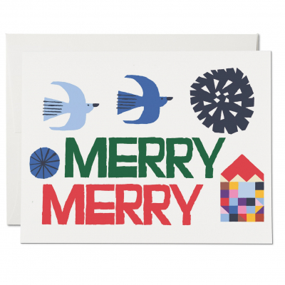 BOX Merry Merry Holiday|Red Cap Cards