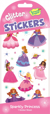 Sparkly Princess Glittter Stickers|Peaceable Kingdom