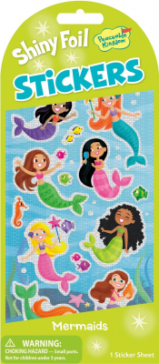 Mermaids Glitter Stickers|Peaceable Kingdom
