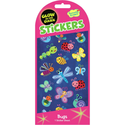 Glowing Cute Bugs Stickers|Peaceable Kingdom