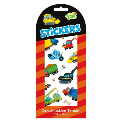 Construction Trucks Stickers|Peaceable Kingdom