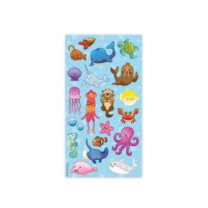 Glitter: Underwater Fun Stickers|Peaceable Kingdom