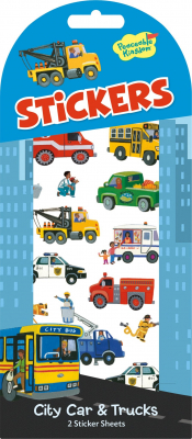 City Car And Truck Stickers|Peaceable Kingdom