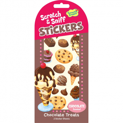 Chocolate Scratch And Sniff Stickers|Peaceable Kingdom