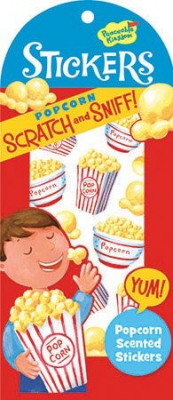 Popcorn Scratch And Sniff Stickers|Peaceable Kingdom