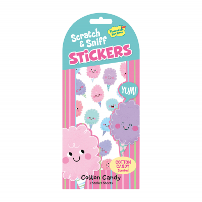 Cotton Candy Scratch And Sniff Stickers|Peaceable Kingdom