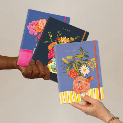 Lazy Daisy Three Notebook Set|Seedlings