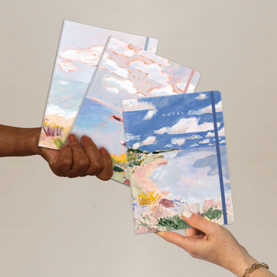 Floral Bluff Three Notebook Set|Seedlings