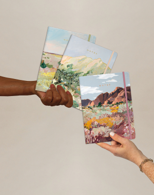 Desert Sunset Sewn Trio Notebook Set|Seedlings