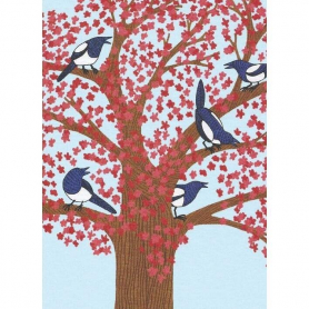 Magpies In A Cherry Tree|Museums & Galleries