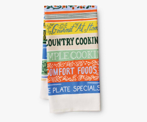 Cookbooks Tea Towel|Rifle Paper