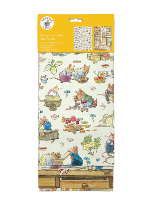 TEA TOWEL Spring Picnic
