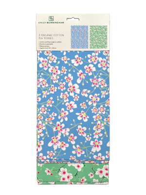 TEA TOWEL Saxifrage