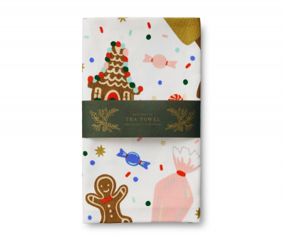 Christmas Cookies Tea Towel|Rifle Paper