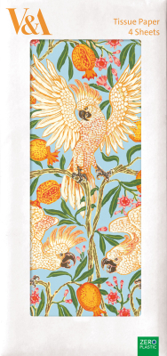 TISSUE Cockatoo And Pomegranate