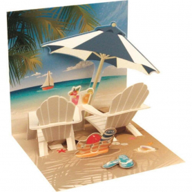 Tropical Beach Chair|Up With Paper