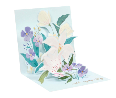 Sympathy Flowers|Up With Paper