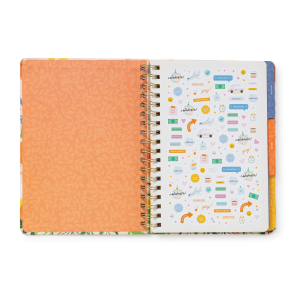 Bold Blossoms Undated Tri-Tab Planner|Studio Oh