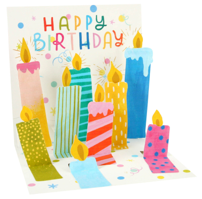 Flickering Birthday Candles