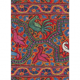 Woven Kashmir Birds