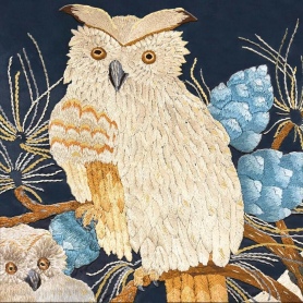 Embroidered Owl|Museums & Galleries