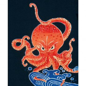 Octopus Noren Curtain Design|Museums & Galleries