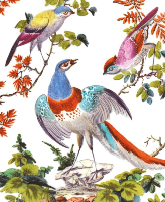Birds Chelsea Porcelain