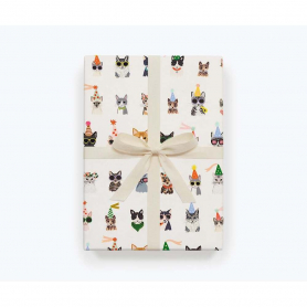 Roll of 3 Cool Cats Wrapping Sheets|Rifle Paper