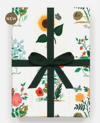 Botanical Wrapping Sheet (Roll of 3)|Rifle Paper
