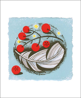 Berries And Feather