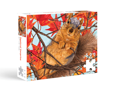 PUZZLE Fall Squirrel