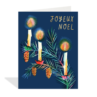 Joyeux Noel Candles