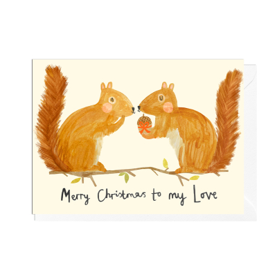 Merry Christmas Squirrels