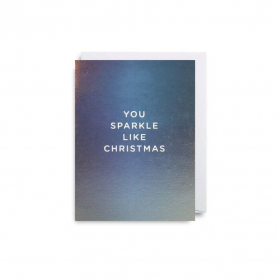 MINI CARD You Sparkle Like Christmas